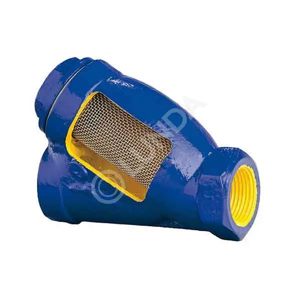 Фильтр чугунный резьбовой, с магнитной вставкой, фигура 823A, Zetkama ...