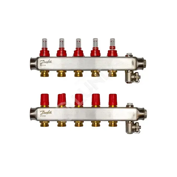 Коллекторная группа с расходомерами SSM-F, Danfoss | Lunda - коллекторы ...