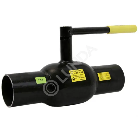 Шаровой стальной кран для газа сварка/сварка, с рукояткой, Ду 65-100 Ру ...