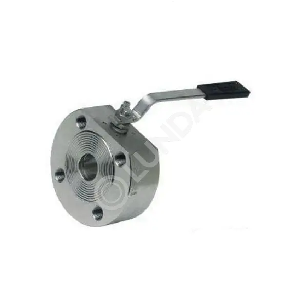 Шаровой стальной кран для газа межфланцевый, компактный, Ду 15-32 Ру 16 ...