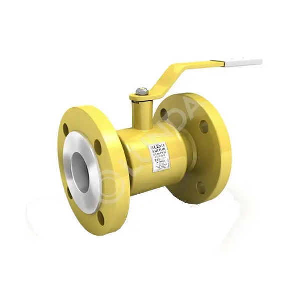 Шаровой стальной кран для газа фланец/фланец равнопроходной, с ...