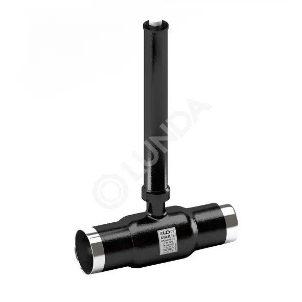 Шаровой стальной кран для газа сварка/сварка с удлиненным штоком для ...