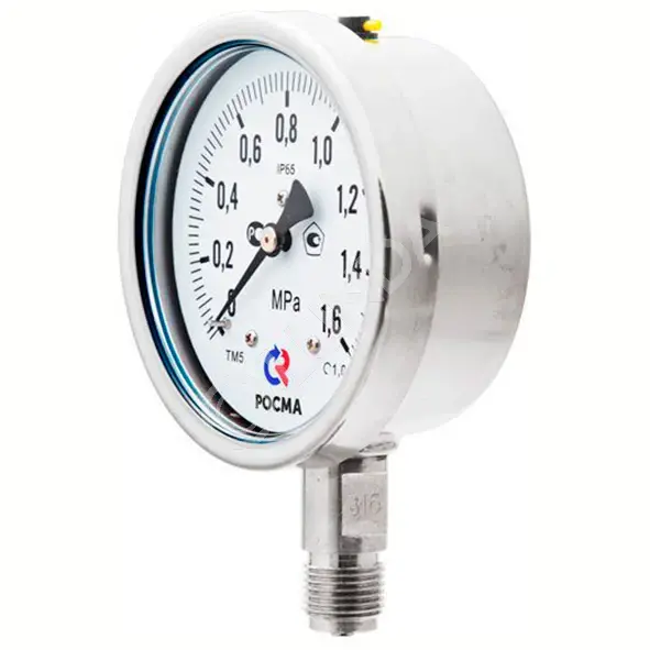 Манометр, Тип ТМ серия 21, коррозионностойкий виброустойчивый ...