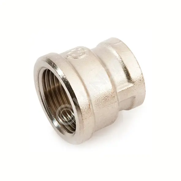 Муфта редукционная никелированная ВР/ВР, General Fittings | Lunda - фитинги