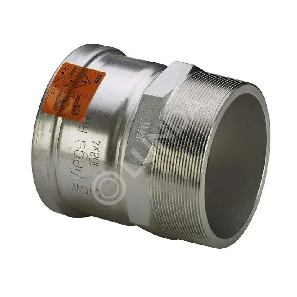 Муфта пресс-Н Sanpress Inox 2311XL НР, Viega | Lunda - фитинги