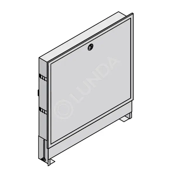 Шкаф коллекторный встраиваемый PT, Uponor Vario | Lunda - коллекторы и ...