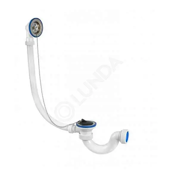 Слив-перелив для ванны «МИНИ Элит» с нержавеющими чашками, без отвода ...