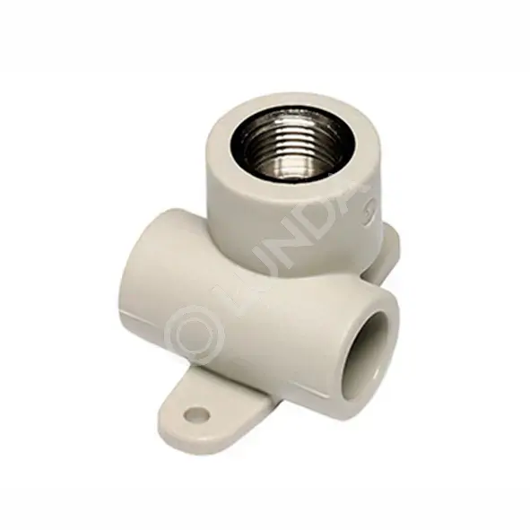 Тройник PPR комбинированный ВР, с креплением, Wavin Ekoplastik | Lunda ...