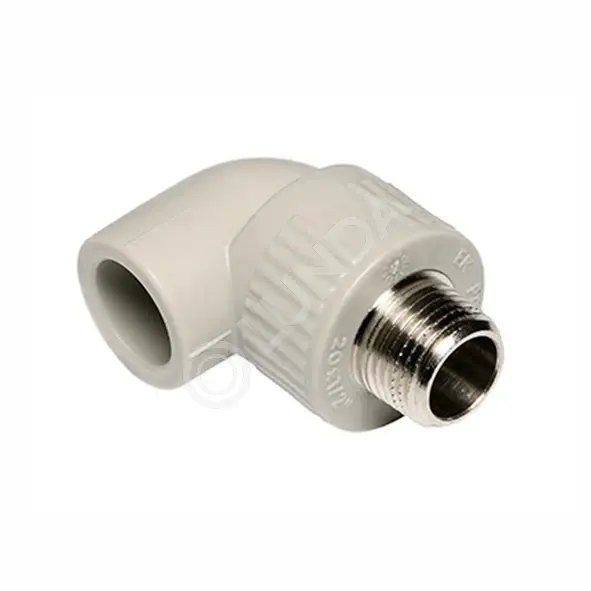 Угольник PPR 90° комбинированный с наружной резьбой, Wavin Ekoplastik ...