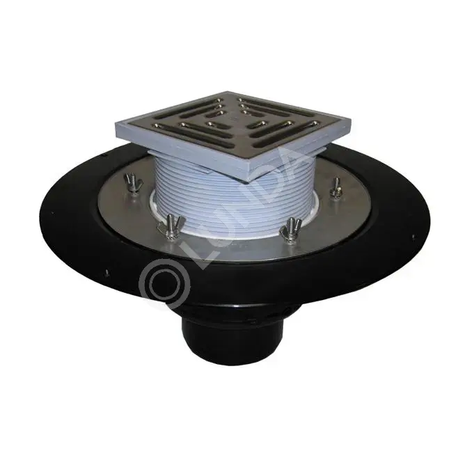 Кровельная воронка с зажимным элементом, HL62B | Lunda - канализация