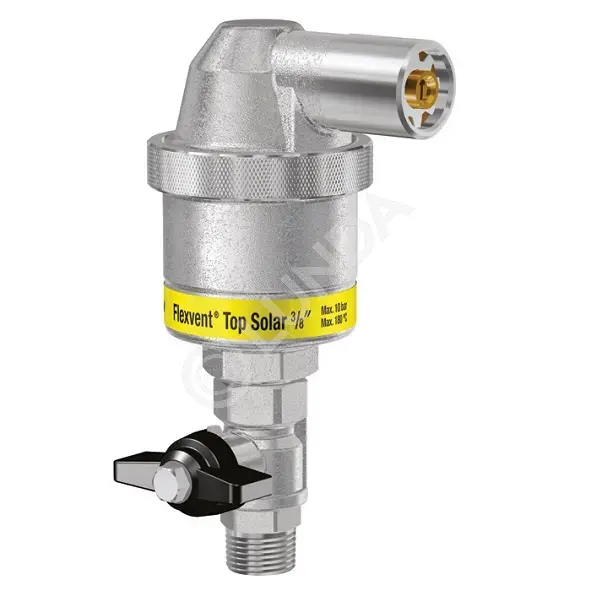 Автоматический воздухоотводчик Flexvent Top Solar, Flamco | Lunda ...