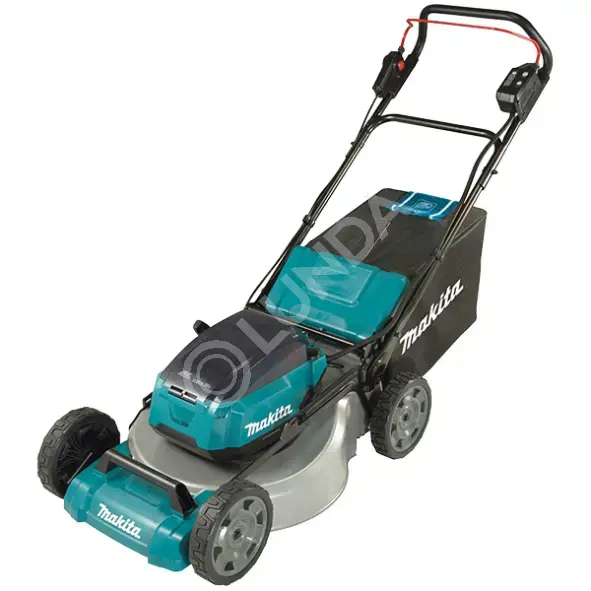 Аккумуляторная колесная газонокосилка 2х18 В, 70л, Makita