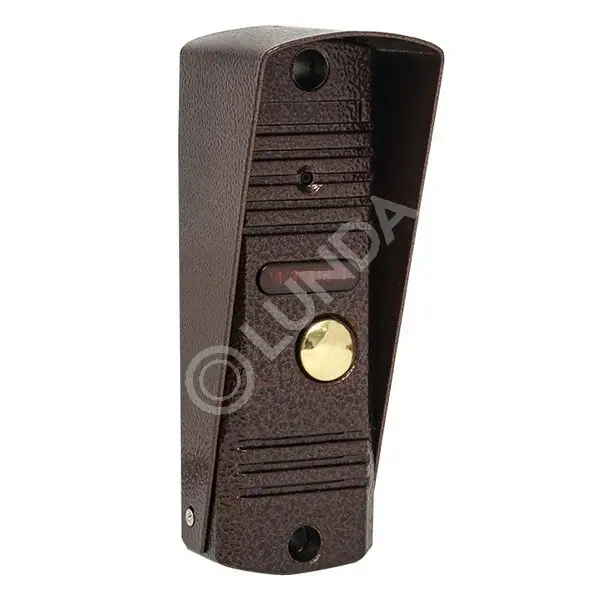 Вызывная видеопанель CPV-01 медь 4пр, 1000TVL, IP65, EKF