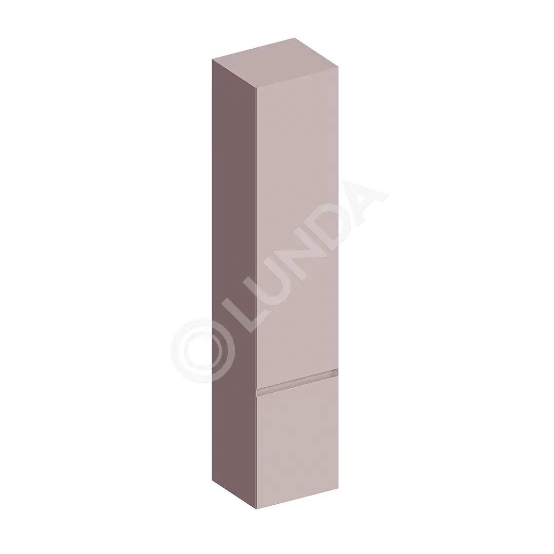 Пенал CUBO настенный мальва, Kerama Marazzi