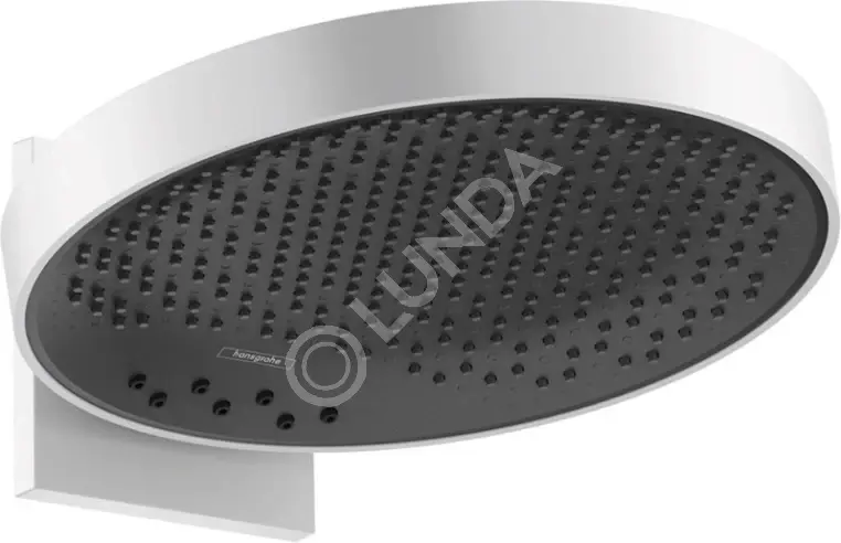 Верхний душ с настенным креплением Rainfinity, белый, Hansgrohe