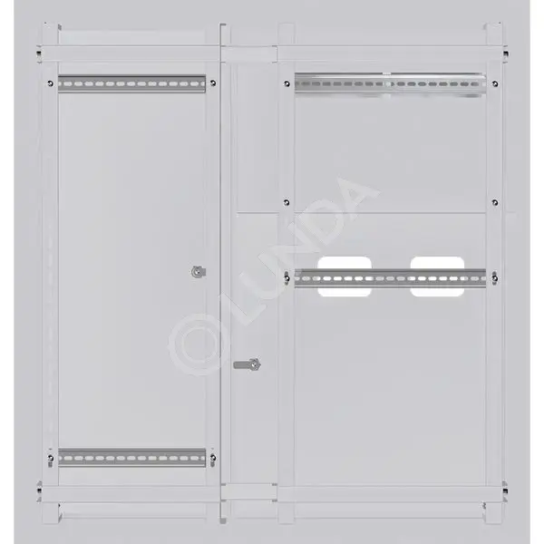 Щит этажный 2 кв, (1000х950х150) EKF Basic