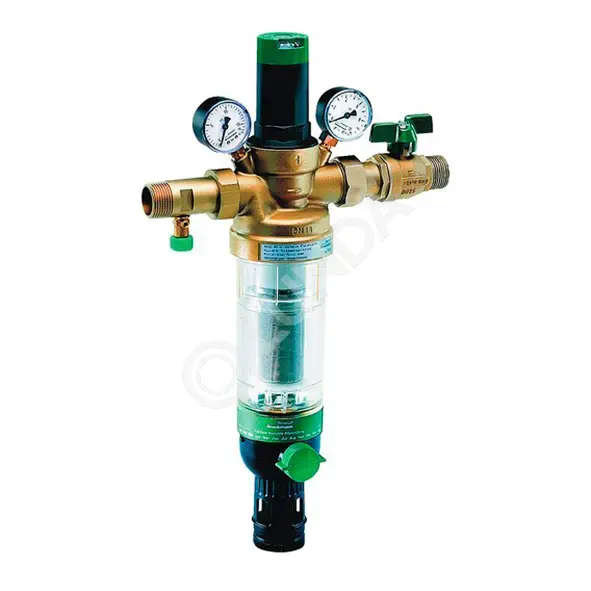 Фильтр сетчатый для холодной воды с обратной промывкой HS10S, Honeywell ...