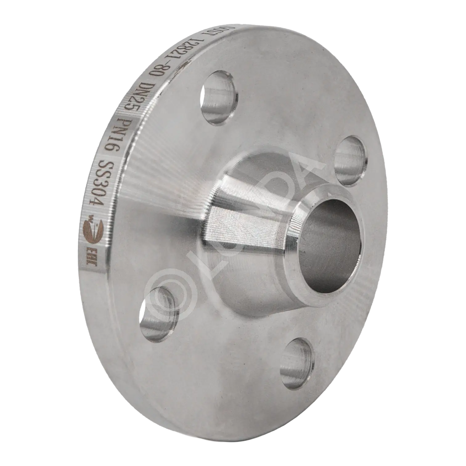 Фланец воротниковый нержавеющий, AISI304, (CF8), NewKey