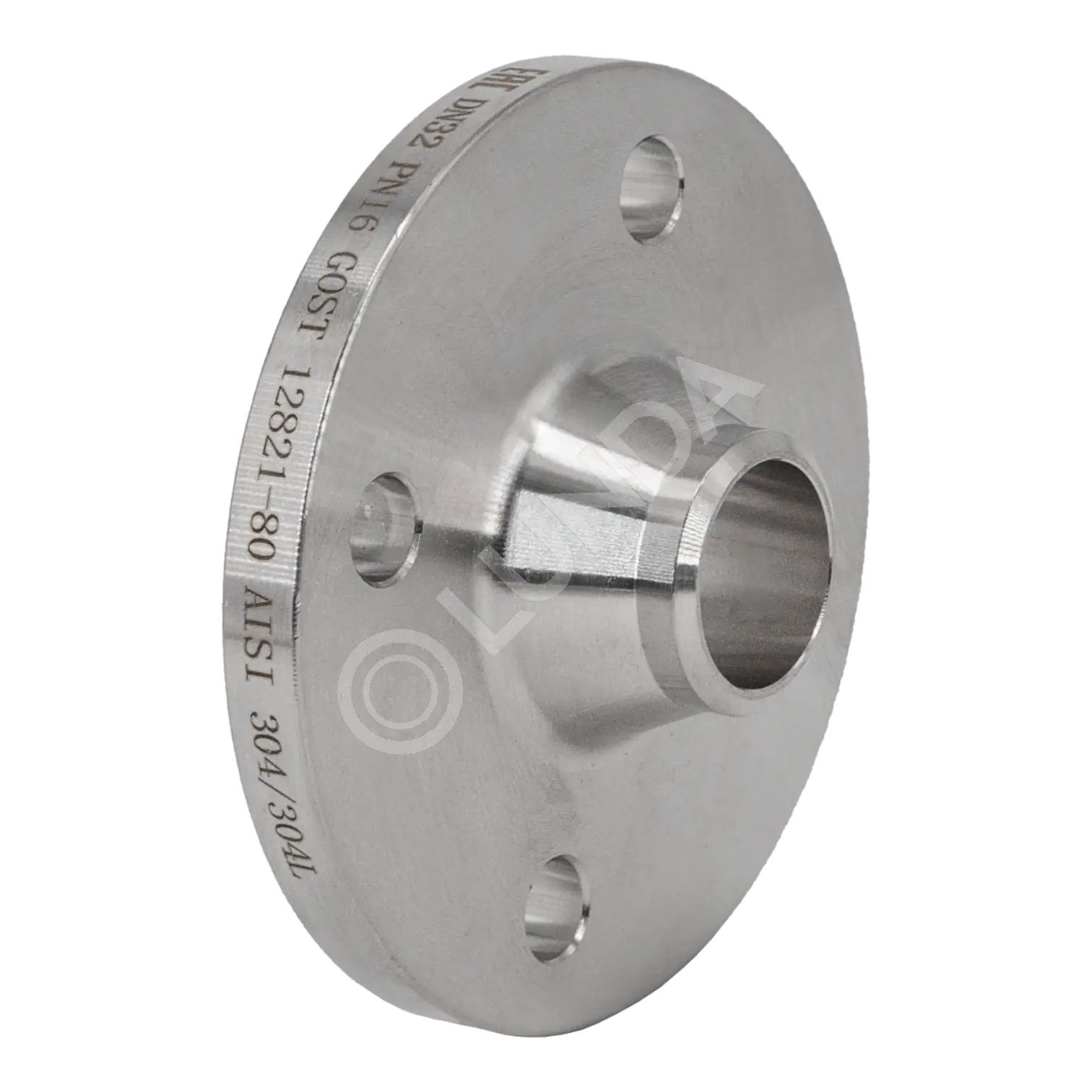 Фланец воротниковый нержавеющий, AISI304, (CF8), NewKey