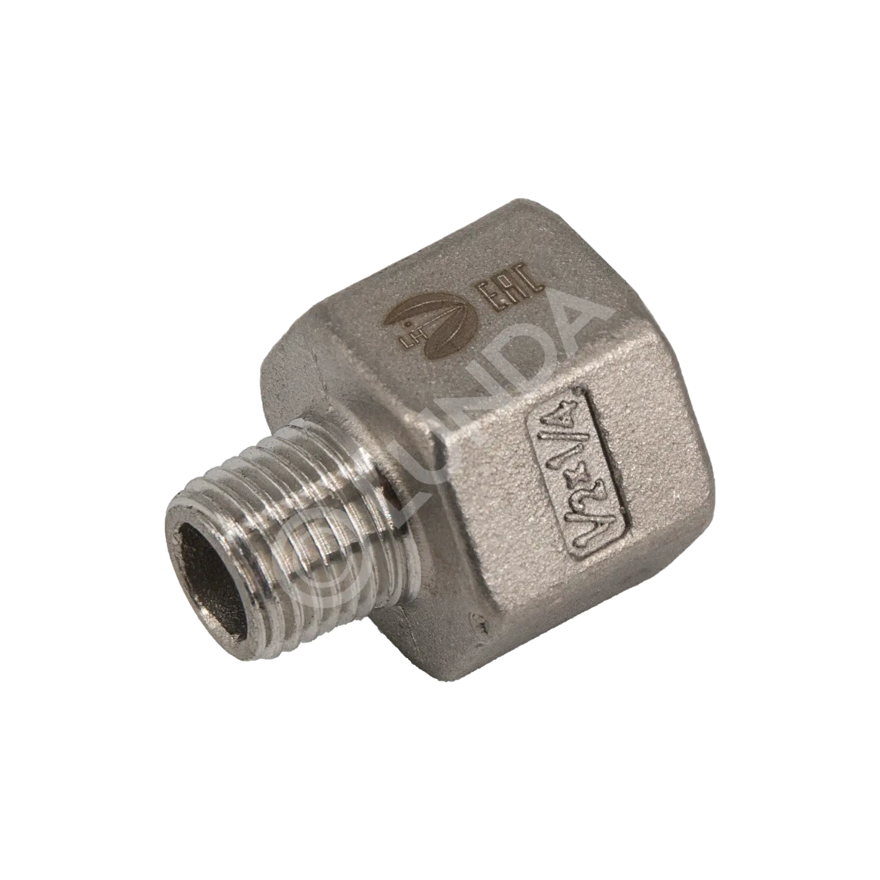 Футорка обратная нержавеющая, AISI304, (CF8), NewKey