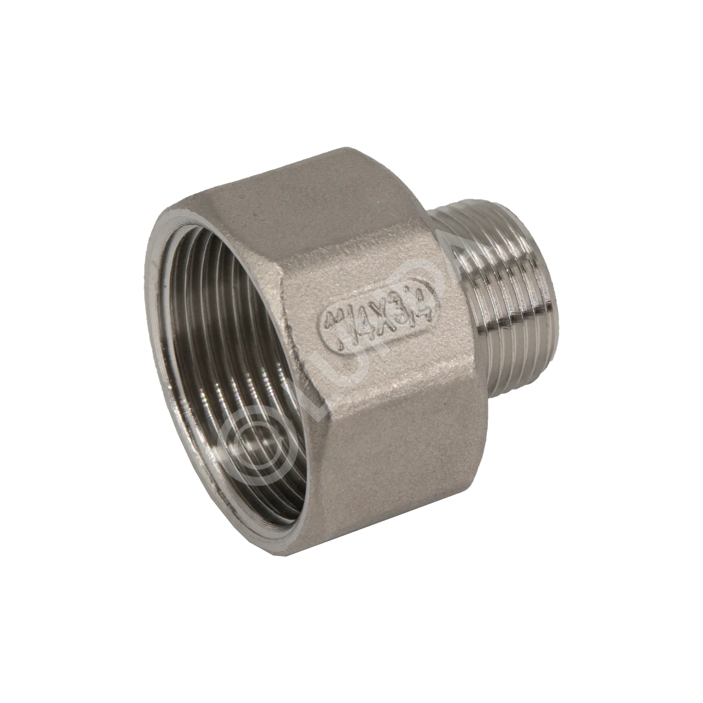 Футорка обратная нержавеющая, AISI304, (CF8), NewKey