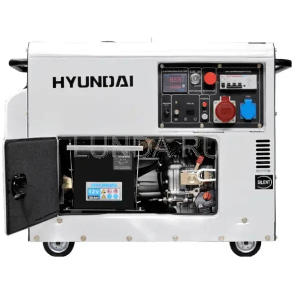 Генератор дизельный DHY 8000SE-3, Hyundai