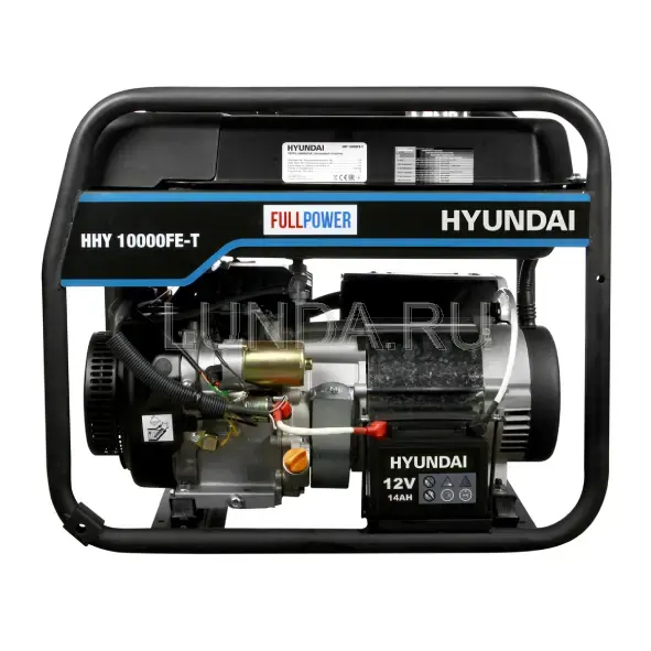 Генератор бензиновый HHY 10000FE-T, Hyundai