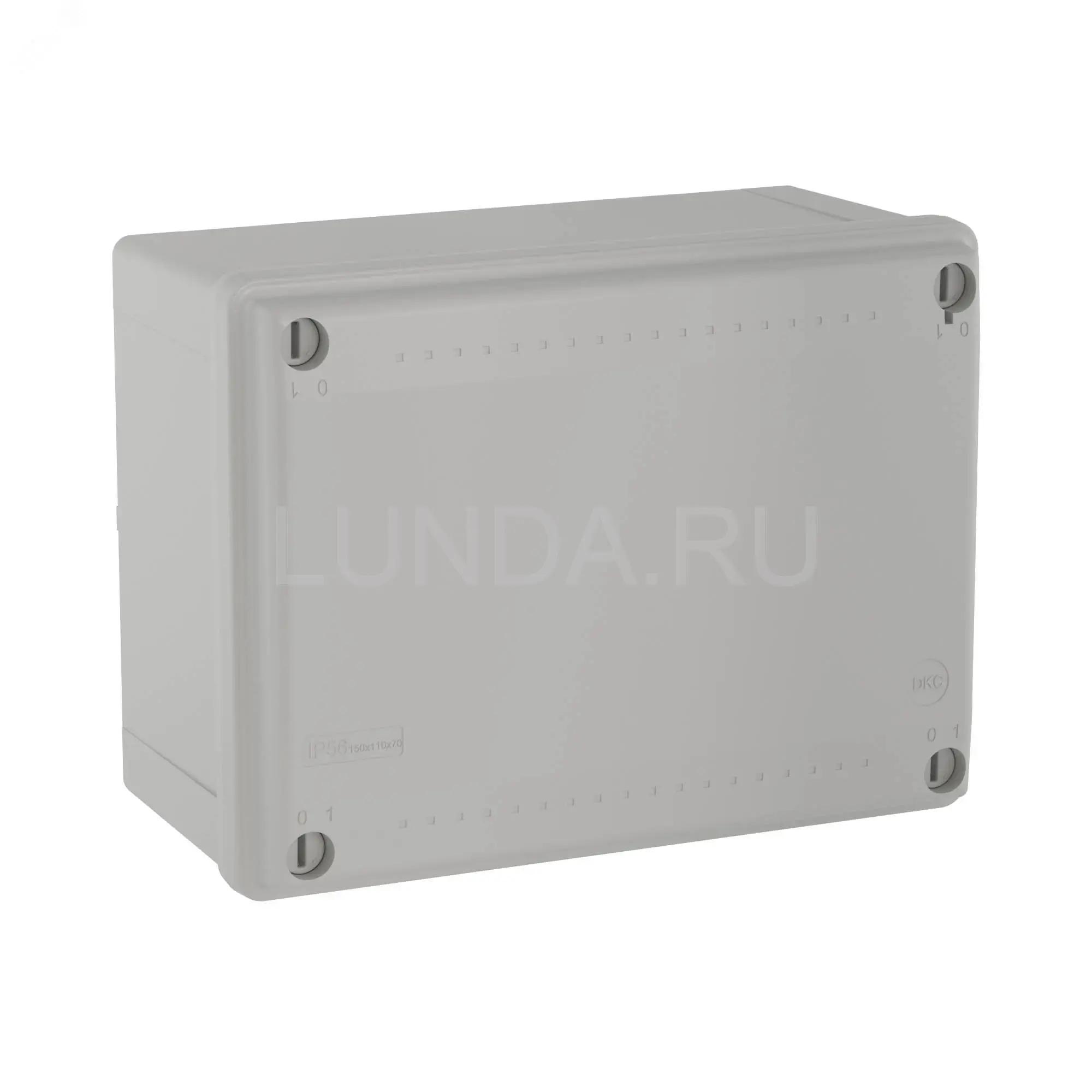 Коробка распределительная IP56 150х110х70мм гладкие стенки, DKC