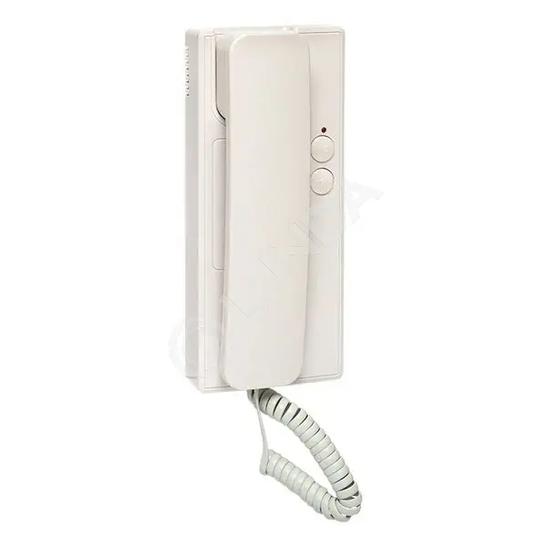 Аудиодомофон (аудиотрубка) IPA-01 бел, 2пр, IP20, EKF