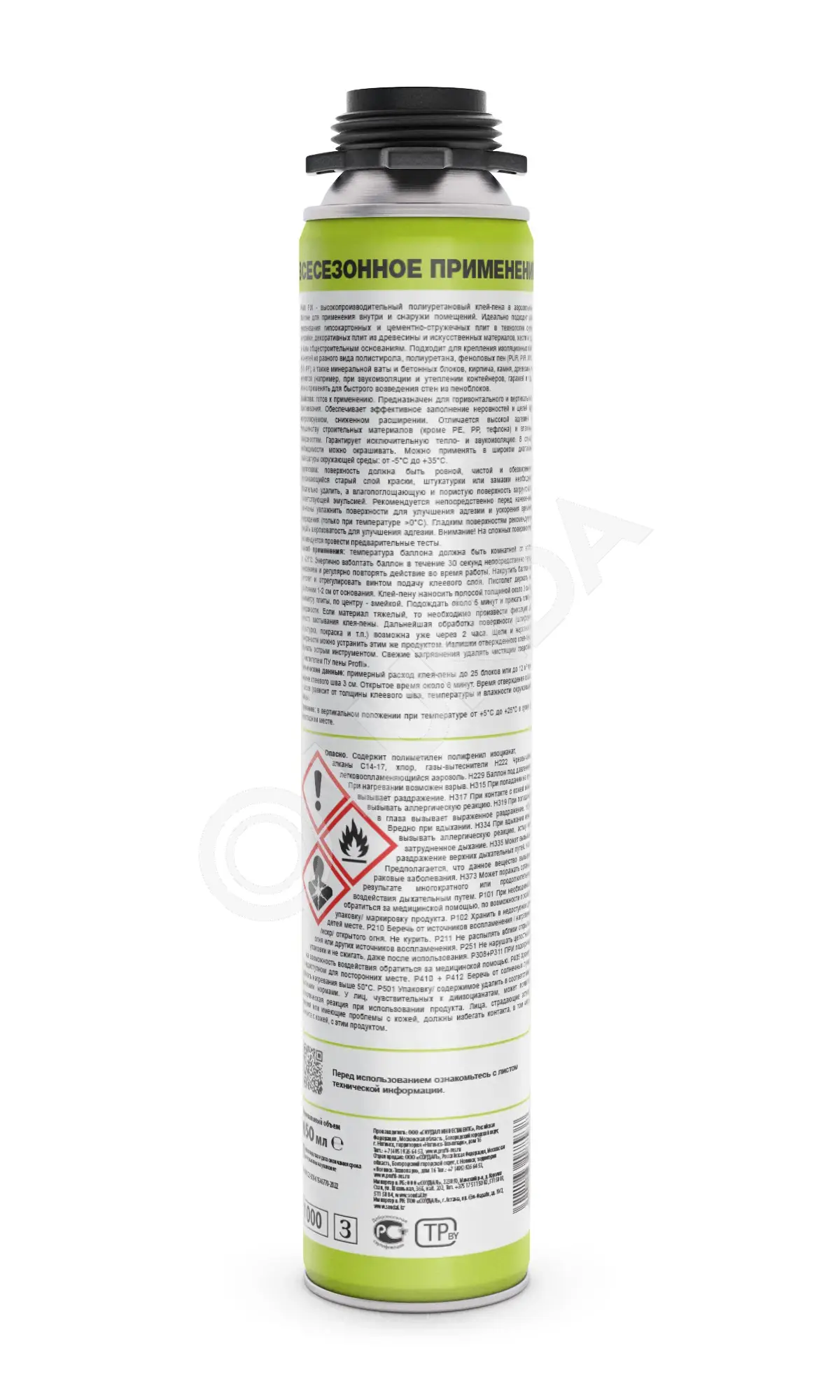 Клей-пена универсальный Profil FIX 650 мл, Soudal