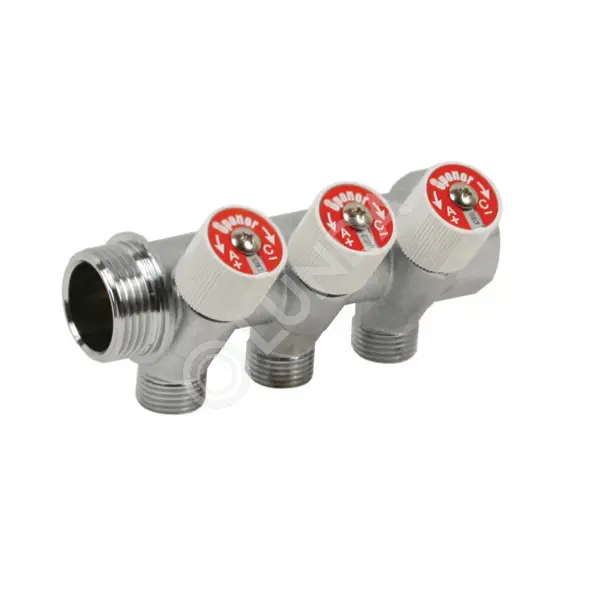 Коллектор с регулирующими клапанами Uni-C SH, Uponor | Lunda ...