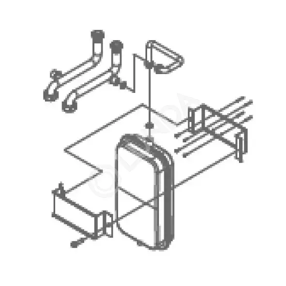 608450 baxi комплект инжекторов