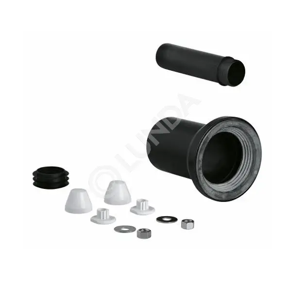 Комплект впускного и смывного гарнитура для подвесного унитаза, Ду 90 ...