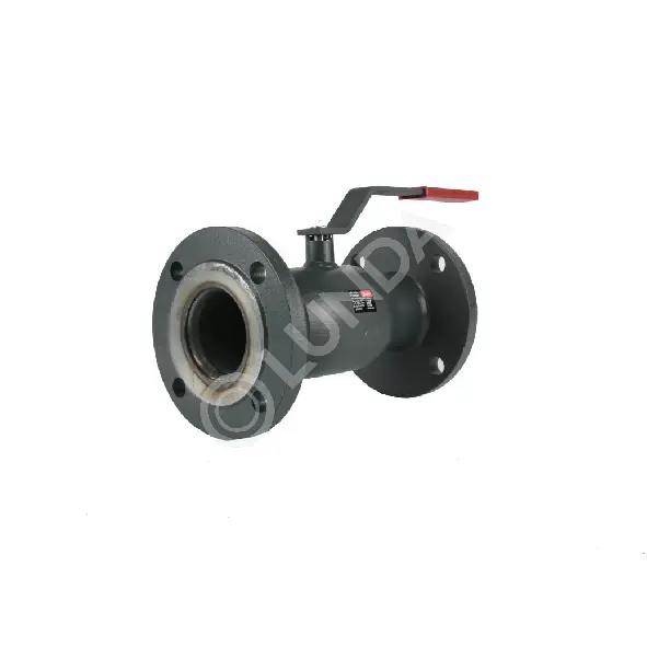 Шаровой кран стальной RJIP Standard FF фланцевый, с рукояткой, стандартнопроходной (старая серия), Ридан