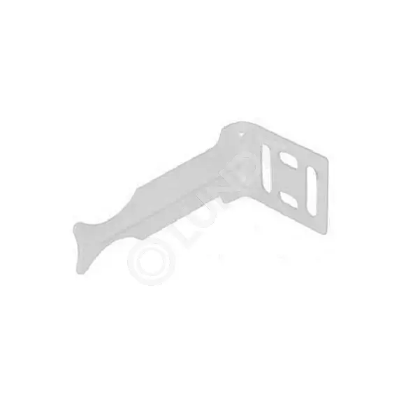 Кронштейн угловой универсальный белый «Элеганс», твек.7.3 | Lunda - о ...