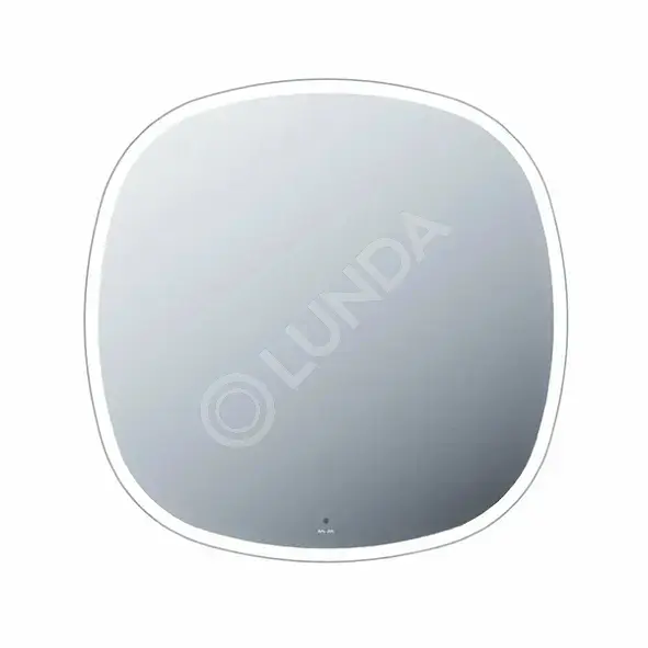 Зеркало универсальное с контурной LED-подсветкой, ИК- сенсором, квадрат, 65 см, Func, стекло, белый, AM.PM