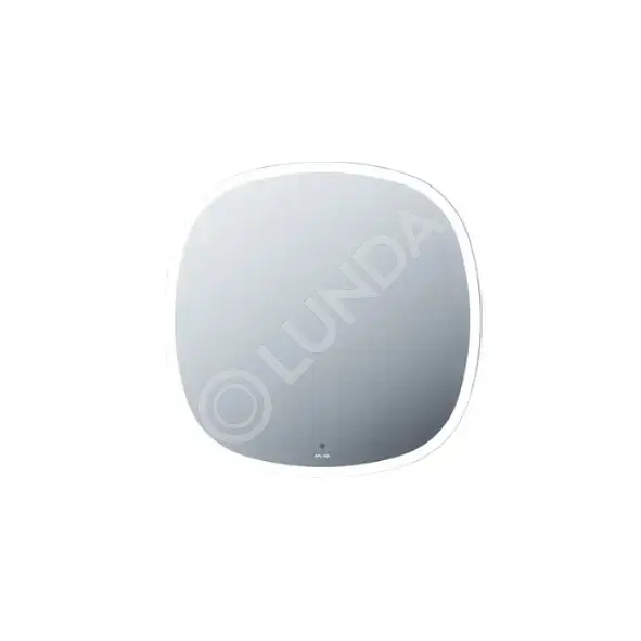 Зеркало универсальное с контурной LED-подсветкой, ИК- сенсором, вытянутое, 55*100 см, Func, стекло, белый, AM.PM