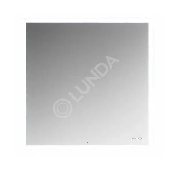 Зеркало с LED-подсветкой и системой антизапотевания, ИК-сенсор, 60 см, Spirit V2.0, закаленное стекло, алюминий, AM.PM