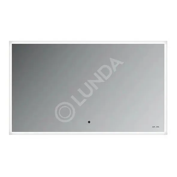 Зеркало с LED-подсветкой и системой антизапотевания, ИК-сенсор, 100 см, Spirit V2.0, закаленное стекло, алюминий, AM.PM