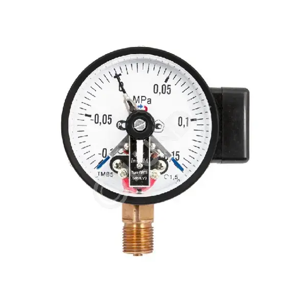 Манометр с электроконтактной приставкой, тип ТМ серия 10, подключение ...
