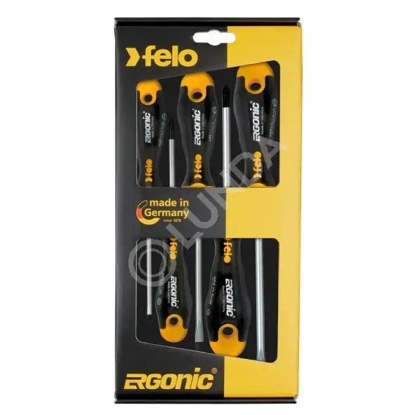 Набор отверток Ergonic (упаковка 5 шт), Felo