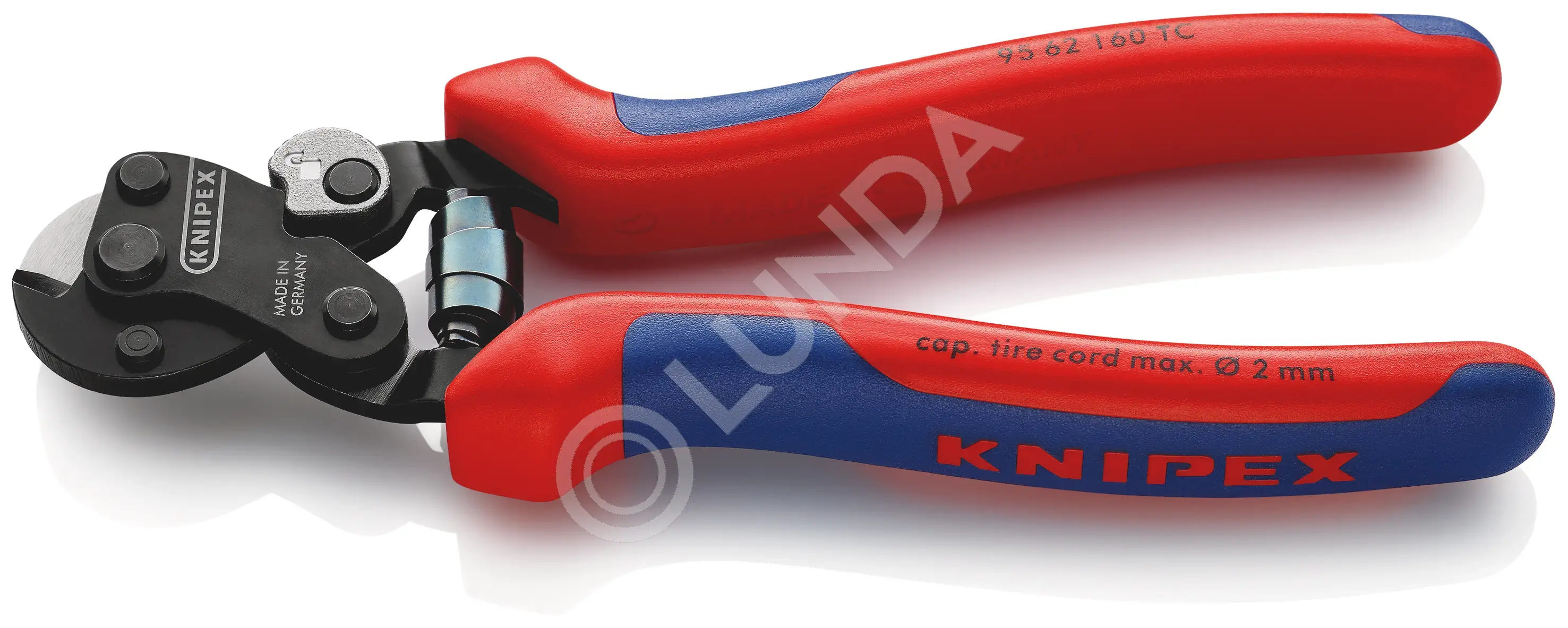 Ножницы компактные для реза шинного корда, 160 мм, Knipex