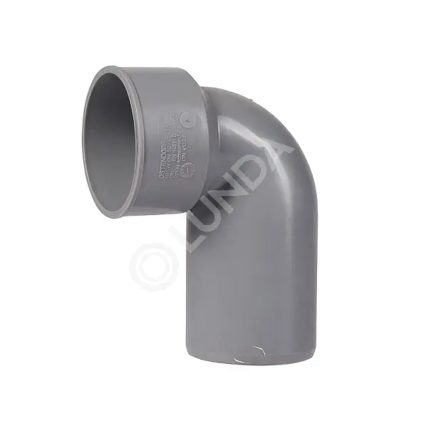 Отвод сифонный (подключение сан. приборов) системы HT (ПП), СЕРЫЙ ...