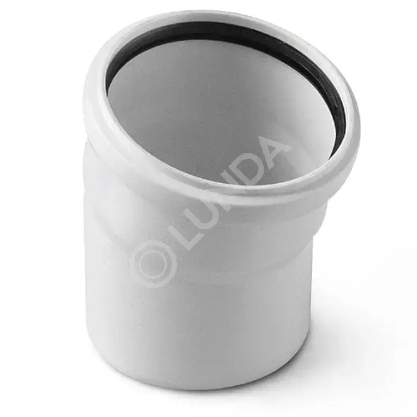 Отвод с раструбом Stilte, белый, Pro Aqua