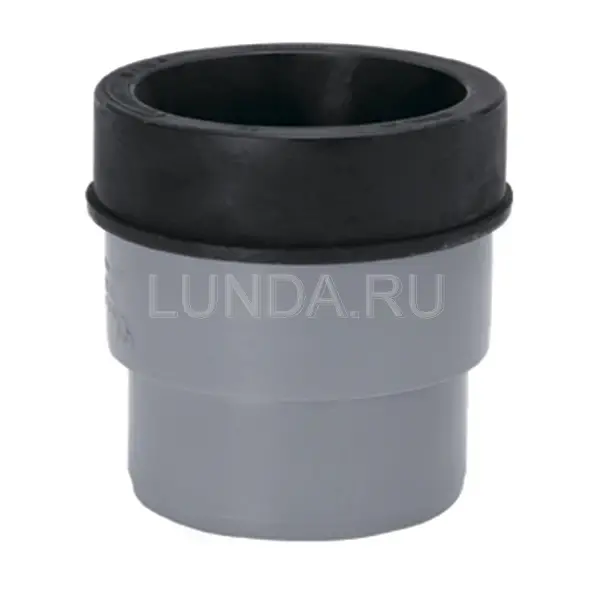  для унитаза 110 мм серый, короткий, Uponor | Lunda - канализация