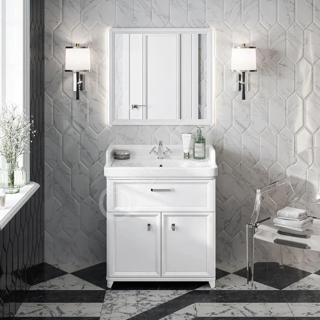 Тумба POMPEI напольная с ящиком и дверцами, Kerama Marazzi
