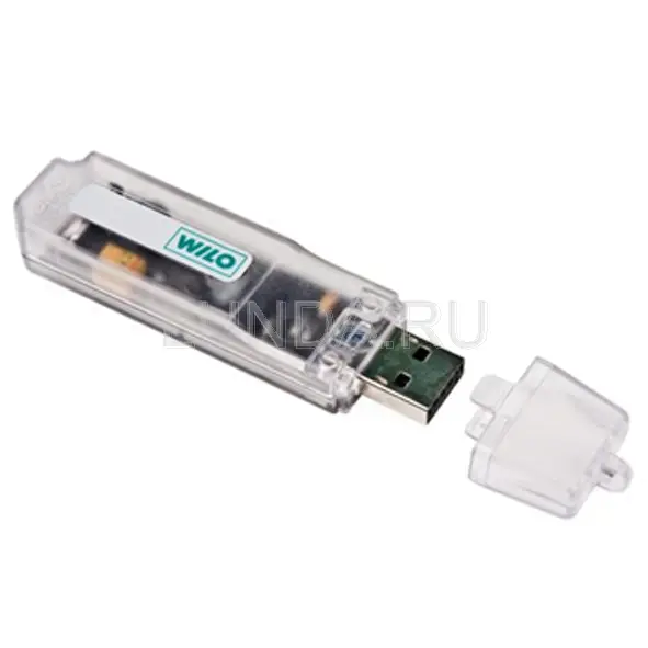 Прибор управления и сервисного обслуживания насосов Wilo-IR-USB-module