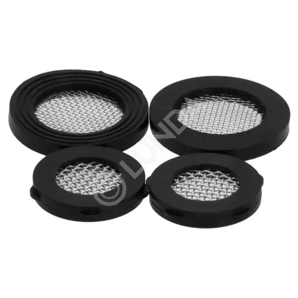 Прокладки для смесителя с сеточкой 1/2" и 3/4" (2 + 2 шт.), MasterProf ...