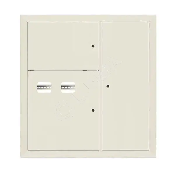 Щит этажный 2 кв, RAL9002 (1000х950х150) PROxima, EKF
