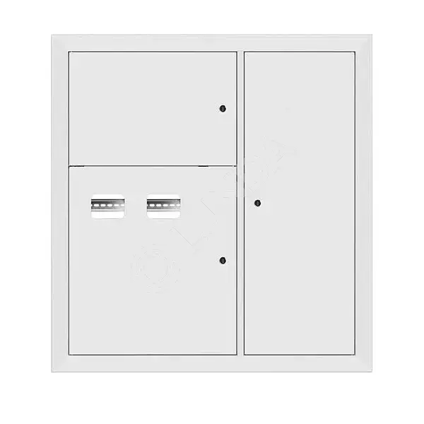 Щит этажный 2 кв, RAL9003 (1000х950х150) EKF Basic